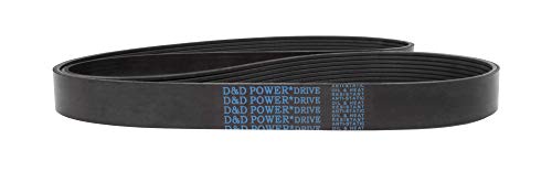 D & D Powerdrive 900J4 Poly V pojas, 4, guma