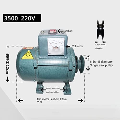 220v mali Generator rasvjeta za domaćinstvo velike snage Generator bez četkica bez četkica bakarna žica jezgro 3500w