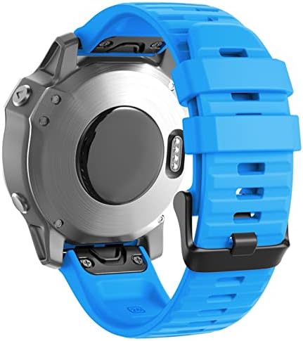 VBWVA 20 26 22mm Quick Fit traka za sat za Garmin Fenix 7 7x 7s sat silikonska traka za brzo oslobađanje Easyfit narukvica