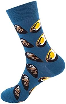 Čarape za hranu za žene i muškarce čarape Ispis čarapa Pokloni Pamučne duge smiješne čarape za visoko struku ribljem tajice