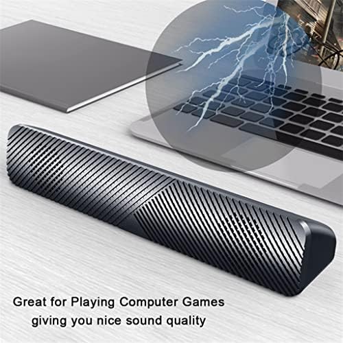 YEBDD Portable Speaker Bar Computer Speaker 4D Stereo HiFi Sound Wired Computer Sound Bar USB napajani Soundbar zvučnik za PC TV