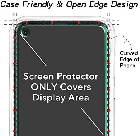 KATIN [2-Pack] zaštitnik ekrana dizajniran za Motorola Moto G Stylus 5G kaljeno staklo, protiv ogrebotina, bez mjehurića, 9h tvrdoća, jednostavan za instaliranje