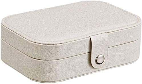 Kutija za nakit Mali nakit Organizator Mini putni nakit Case Girls Girls Travel Case Nakit za skladištenje kutija Modna / ružičasta