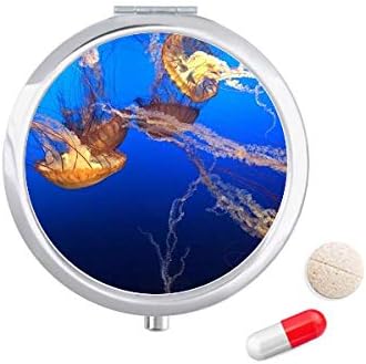 Okeanske Meduze Naučna Priroda Sa Slikama Kutija Za Pilule Džepna Kutija Za Skladištenje Lekova Dozator Kontejnera