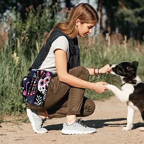 Purple Cat Mexico Helloween Fanny Pack za muškarce Žene planinarenje struk torba pakovanje, trkački pojas trčanje džepni pojas s podesivim