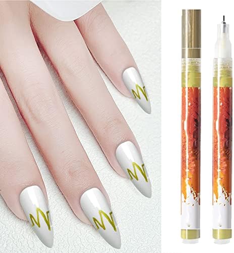 Traka za nokte za presovanje na noktima alati za poboljšanje noktiju 3D olovka za praćenje noktiju Flower Pen četkica za nokte DIY