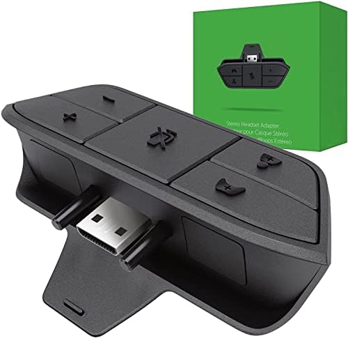 Stereo Adapter za slušalice za Xbox, Adapter za Xbox slušalice, Aolion Xbox Mic Adapter,Adapter za slušalice za Xbox One/One S/X/Elite