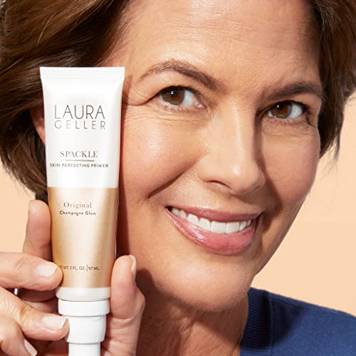 LAURA GELLER NEW YORK Spackle Super-Size-Champagne Glow-2 Fl oz - skin Perfecting Primer Makeup sa hijaluronskom kiselinom - Primer