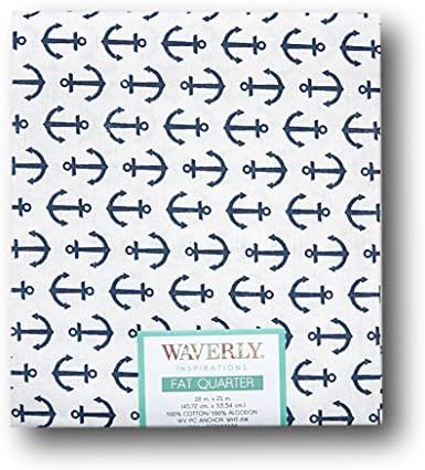Waverly inspiracije masti četvrtine-bijela sa tamno plava Sidra