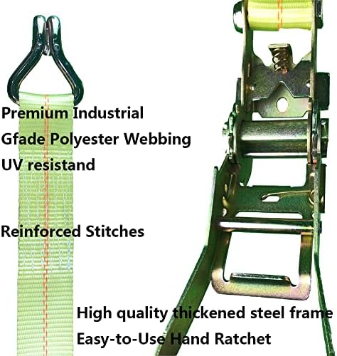 GXTOOOL remenica za vezanje - 2 pakovanje 2 X 30 TEŽITELJSKI RATCHT TARIP SA ALUMINIJSKOM DRŽAVMU, TEREMSKIH KAMPA za pokretne uređaje,