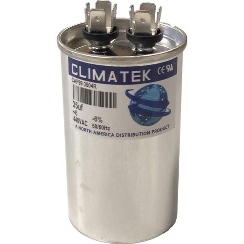 ClimaTek okrugli kondenzator-odgovara Genteq 25l502bx / 35 UF MFD 370/440 Volt VAC