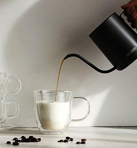 Casa Muutti / Premium otporna na toplinu otporna na čašicu / neobična čaša / mikrovalna pećnica Dostupna kafa dvostruka zida