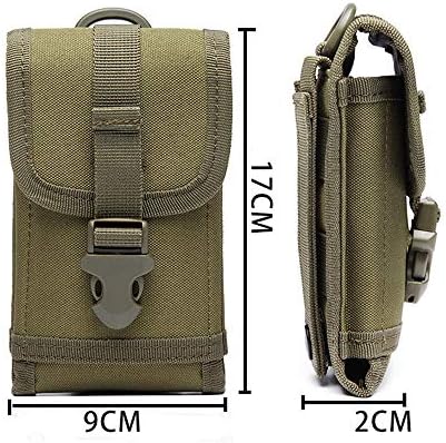Univerzalna torbica za mobilne telefone, taktička vojska najlonska torba za pojas za pojaseve mobitele Holsters & Clips torbica za