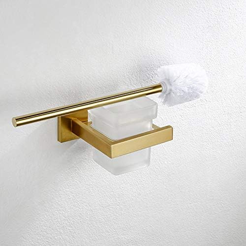 WC školjka od nehrđajućeg čelika Zlatna toaletna četkica Spremnik Simple WC stalak WC školjke Kupatilo Privjesak hardvera