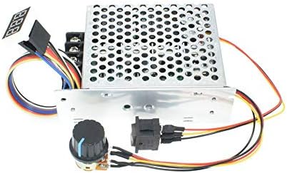 Tatoko DC kontroler brzine motora 10V-55V 12V 24V 36V Spaktni DC kontroler brzine motora s prekidačem za obrnuto kočnica, potabilan