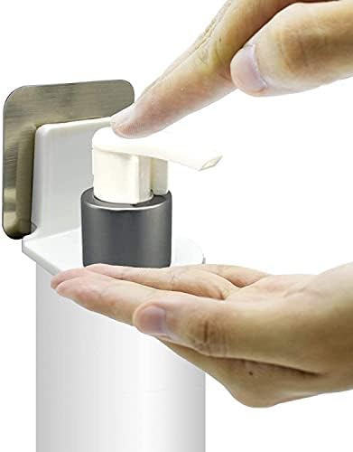 Dogxiong 3 Paket Gel za tuširanje šampon za bočicu držač za kuku, zid za kupatilo Magic Paste, šampon za usisavanje ruku usisni zid