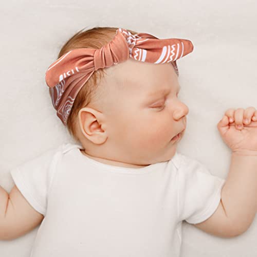 5 kom Rainbow SET za novorođenčad sa pokrivačem od muslina za bebe, drvenim znakom za najavu beba, odgovarajućim šeširom i mašnom,