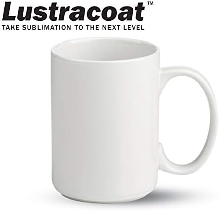 Lustracoat 15 oz. '' El Grande '' KUPNU KAMERASNOG SUBLIMACIJSKOJ KUĆA, 1 slučaj od 24 krigle