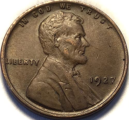 1927. Lincoln pšenični centar Penny AU-50 +