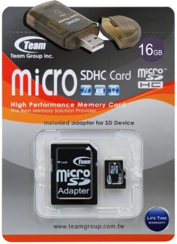 16GB Turbo brzina klase 6 MicroSDHC memorijska kartica za Sanyo PRO-200 PRO-700. Kartica za velike brzine dolazi sa besplatnim SD