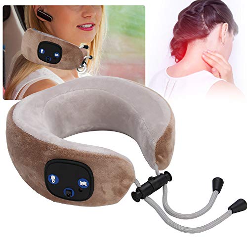 Električni masažer za vrat inteligentni masažer za vrat sa toplotnim u oblikom jastuka ramena vratnog pršljena za ublažavanje umora