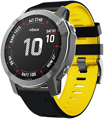 Nunomo Silicone Smart Watch trake narukvica za Garmin Fenix ​​7x 7 6x 6 Pro 3HR izdanje 22 26mm Brzo Easyfit Watchband Correa