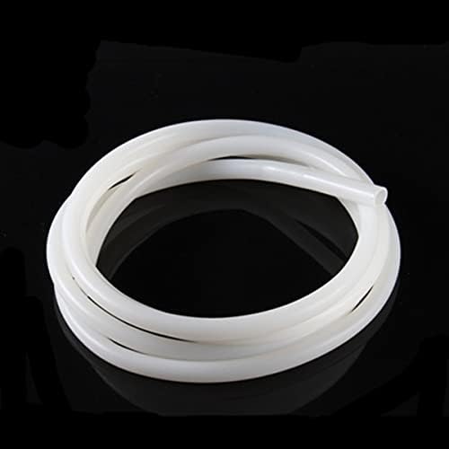 Unifizz prozirna silikonska cijev 3mm ID x 6mm od 3.28 ft silikonska gumena cijev silikonska cijev crijevo za zrak za hranu, koristi