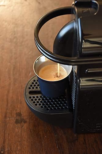 Taasm Inc 2.7oz 80ml dvokrilni zidni izolirani set za espresso od nehrđajućeg čelika, pakovanje dva - Espresso naočale otporne na