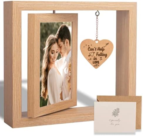 Okviri za slike za par-Anniversary Photo Frame, zaručnički okvir za slike pokloni za parove, dečka, djevojku, muža, ženu, ne mogu