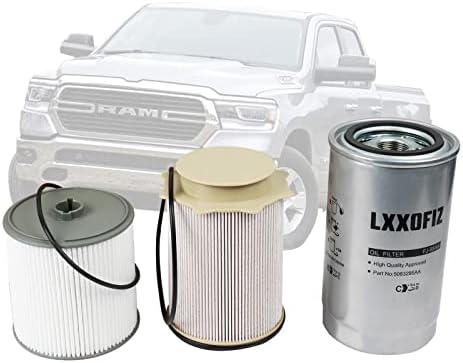 6,7 l Cummins filter goriva Dizelski komplet za odvajanje vode i uljni filter za 2019-2022 Dodge Ram 2500 3500 4500 5500 OEM zamjena