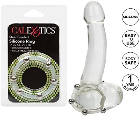 Kalekotički čelični silikonski prsten od čelika - ekstra veliki