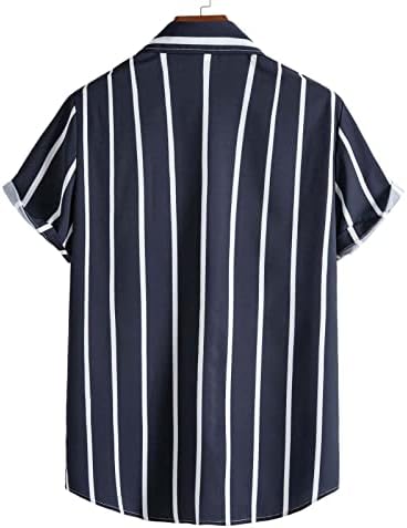 Muške Casual Kratke Rukave Košulje Havajski Dugme Down Shirt Boho Grafički Štampani Vintage Majice Ljetne Plaže