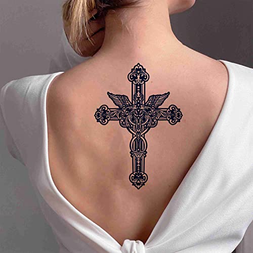 Dopetattoo u trajanju od 1-2 sedmice križ tetovaža privremene tetovaže polutrajna tetovaža tetovaža na ruci tetovaža tetovaža na nogama