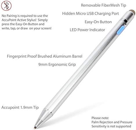 Boxwave Stylus olovkom Kompatibilan je s LG W41 + - Accloint Active Stylus, Elektronski stylus sa ultra finim vrhom za LG W41 + -