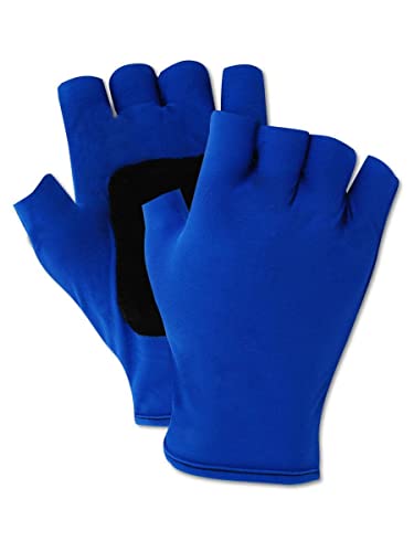 MAGID ATV202M gel rukavica bez prstiju, podstavljena udarnom rukavicom, Srednja, plava