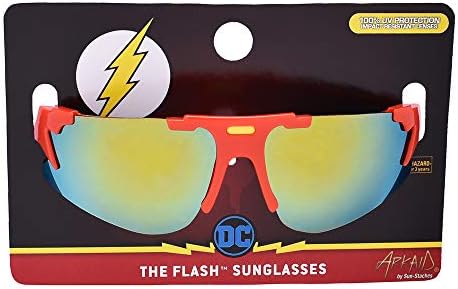 Sun-Staches licencirane Marvel Flash dječje sportske naočare za sunce za sunce Arkaid UV400, višebojne, One Size, SG3870