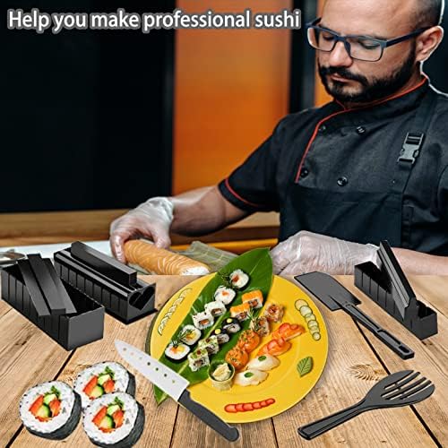 Eleducton Mon sushi izrada za početnike - originalni suši proizvođači Deluxe Exclusive Online video tutorijali zajedno sa sushi nož