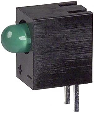 Lumex Opto / Components Inc. LED 3MM RA FAULT-IND GRN PC MNT