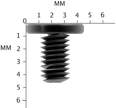 12x crna zamjenska baza donje vijke M2x4mm za Samsung NP900X 3B