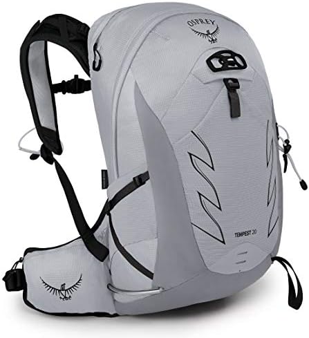 Osprey Tempest 20 ženski ruksak za planinarenje, Aluminijum siva, srednja / velika