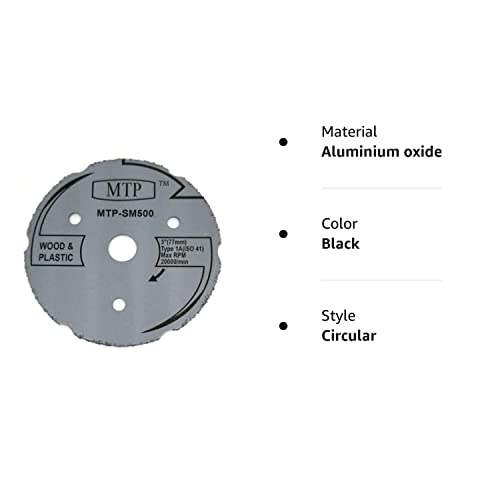 MTP Brand SM500 Testera Max 3 Drveni plastični segment Carbide Circular pila Max US00 i Rotozip Zipsa RFS1000