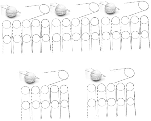 FAVOMOTO 55 kom igle za pletenje alati za šal set za vezenje alati za vezenje alati za pletenje tapiserija kružne igle za pletenje
