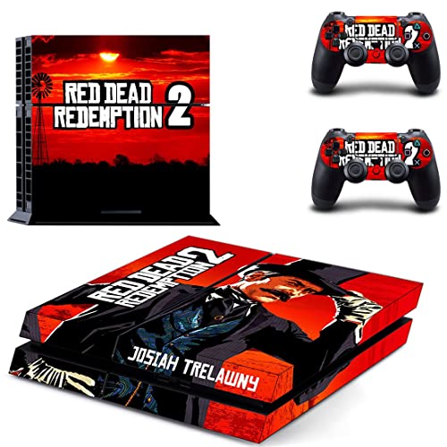 Igra GRed Deadf i Redemption PS4 ili PS5 skin naljepnica za PlayStation 4 ili 5 konzolu i 2 kontrolera naljepnica vinil V8635