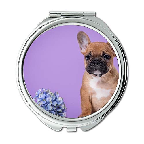 Ogledalo, okruglo ogledalo,pas Čivava,džepno ogledalo,1 X 2x uvećanje