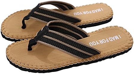 HAMOVESSI FLIP FLOPS za muškarce Ljetne casual Udobne ne klizalice sa sandale otvorene nožne otvorene unutarnje plaže i papuče na