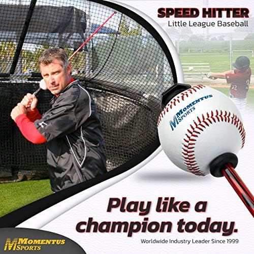 Momentus Speed ​​Hitter Bejball Swing Trainer - Baseball Training Bat za poboljšanje mehanike ljuljačke i povećanje osnovnih hitova