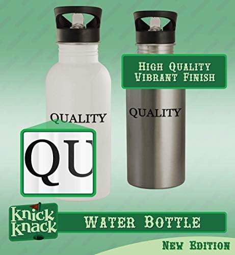 Knick Klack pokloni tamaric - 20oz boca vode od nehrđajućeg čelika, srebrna