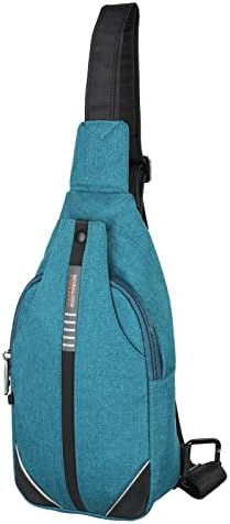 WATERFLY mali Crossbody Sling ruksak protiv krađe ruksak za putnu torbu za prsa