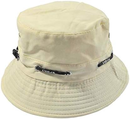 Žene Dvostruki grmo ribolov pamuk Muškarci Sun Unisex Visor Bucket Boonie Hat Side Beseball Caps kašika