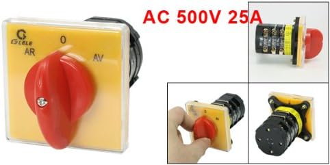 AR-0-AV Tri pozicija zaključavajuća kombiniraj kombinirani prekidač AC 500V 25A